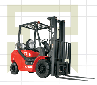 美国Tusk 7,000 lbs内燃液化气平衡重叉车 7,000 lbs