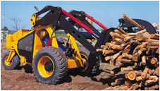 南非bellequipment 220A Versalift木材抓举叉车 220A Versalift
