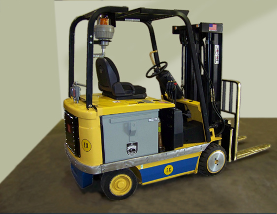 美国(RICO)四轮电动平衡重叉车 4,000 to 6,000 pounds.