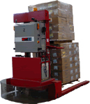 美国Amerden Forklift type A with straddling outrigger legs