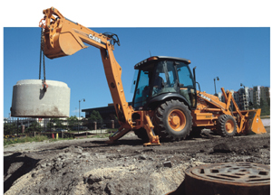 美国凯斯580M挖掘装载机 580M