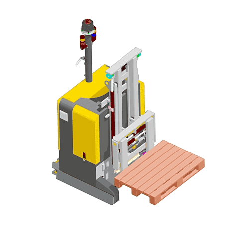 Elettric80：单托盘激光导引车LGV single pallet