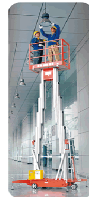 双桅柱式铝合金升降平台 HJPT-02-8