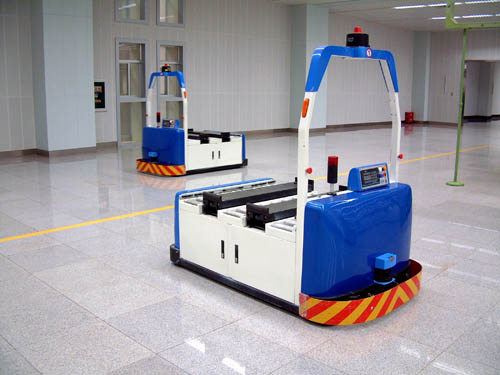 昆船WW512双伸叉推挽型激光导引自动运输车 WW512