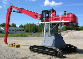 芬兰mantsinen 50 RCT特种搬运机械 50 RCT