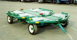 日本花冈(hanaoka)2ベット-4輪空港专用牵引拖车 2ベット-4輪