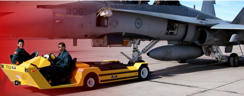 美国Lektro 军事飞机空港专用电动牵引车 Military Applications