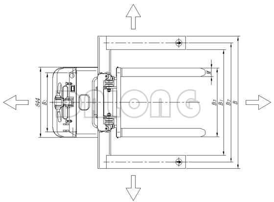 CDD1.2G或1.5G 多向全电动堆垛车