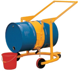 SUS360-简易手动油桶搬运车