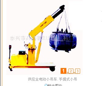 泰兴晶鑫SD全电动旋转小吊车 SD