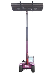 TTH（H）伸缩臂叉装机（液压版） 额定载荷：3--5吨；举升高度：6--10米