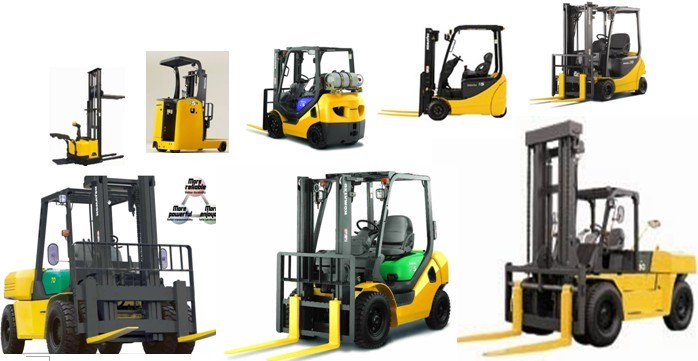 日本小松柴油叉车