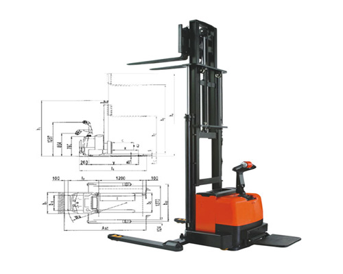 深圳全电动堆高叉车|东莞电动叉车|广州电动堆高车|手动搬运车价格 CDD