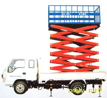 车载移动剪叉式升降机 SJCC0.3-18B