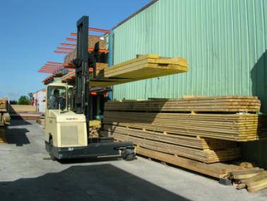 台励福OEM系列四向横移式堆高机