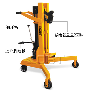脚踏式快速型油桶装卸机 BT00190