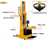 标准型踏板式全电动堆高车 BT00613-00624_中国叉车网(www.chinaforklift.com)