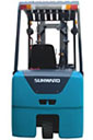 供应三轮电动叉车 SWFE18AC-4F1