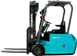 供应三轮电动叉车 SWFE18AC-4F1