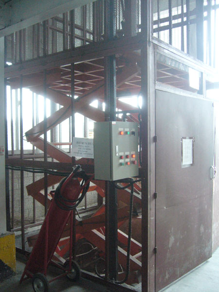 固定升降平台围栏