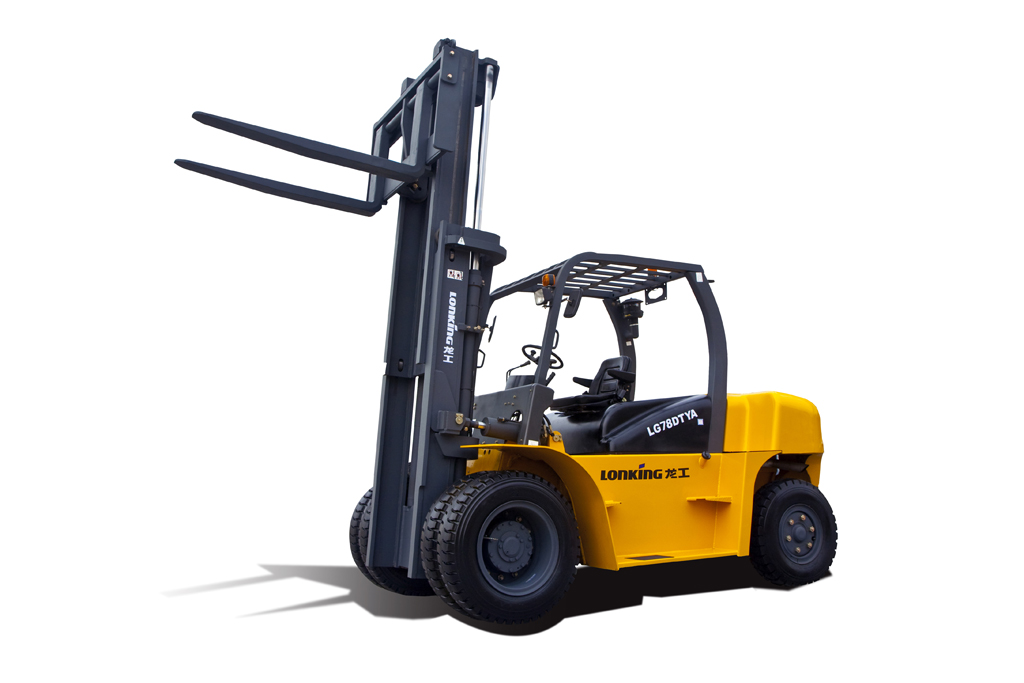龙工叉车8吨石材专用叉车 LG80DTYA
