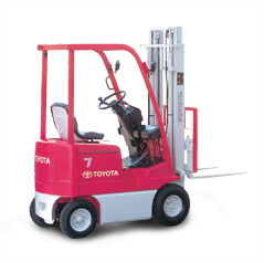 丰田电瓶平衡重叉车
