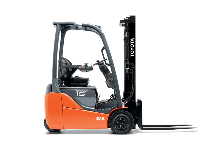 丰田电瓶平衡重叉车