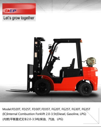 浙江中力(IC)内燃平衡重叉车2.0-3.5吨 FD20T,FD25T,FD30T,FD35T,FG20T,FG25T,FG30T,FG35T