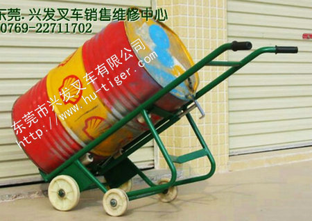 批发四轮手推油桶车