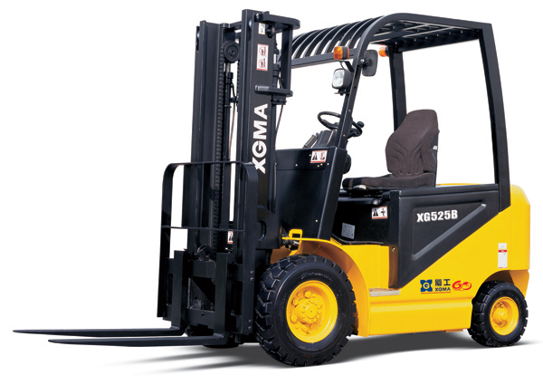 厦工新型2.5吨直流蓄电池平衡重式叉车 XG525B