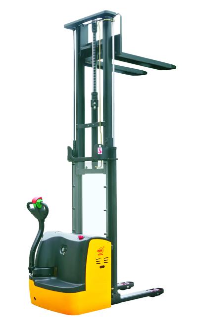 电动堆垛车价格济南叉车1.5吨电动堆垛车（插腿式全电动堆垛车 CDDR15插腿式电动堆垛车