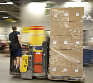 托盘的体积重量条码系统