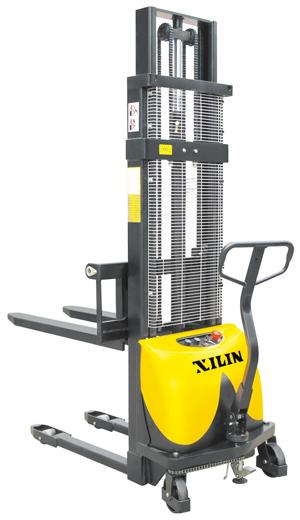 堆高车济南堆高车1吨1.5吨（半电动堆高车 CDD10B/15B半电动堆垛车