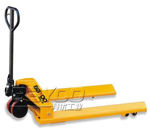 BAYOO品牌手动液压纸筒搬运车、手动叉车、卷状物手动托盘搬运车 BHY10176