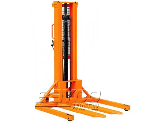 直销供应BAYOO品牌手动液压堆高车、手动叉车、手动堆高机 BHY10065