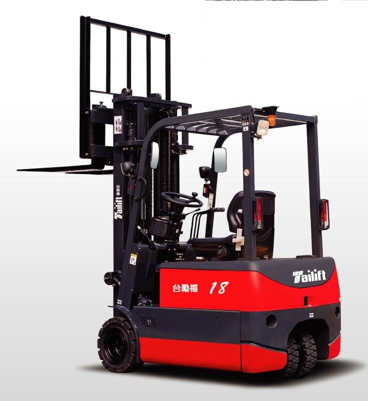 台励福叉车 三支点电动叉车