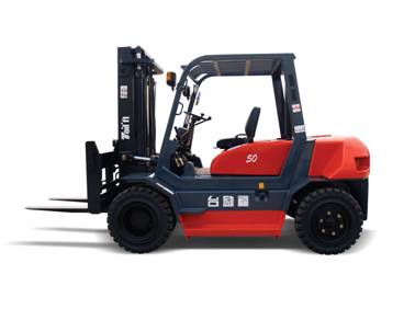 台励福平衡重式柴油叉车4.5T FD45