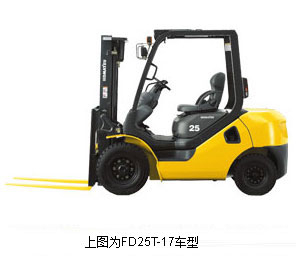 小松FD20T-17内燃平衡重叉车 FD20T-17_中国叉车网(www.chinaforklift.com)