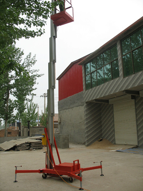 单桅铝合金升降机佛山|全国配送 专业出口