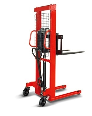 手动堆高车，MS-E1016，手动升高叉车，手拉液压升车，诺力牌堆高车 MS-E1016