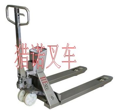 不锈钢带称搬运车