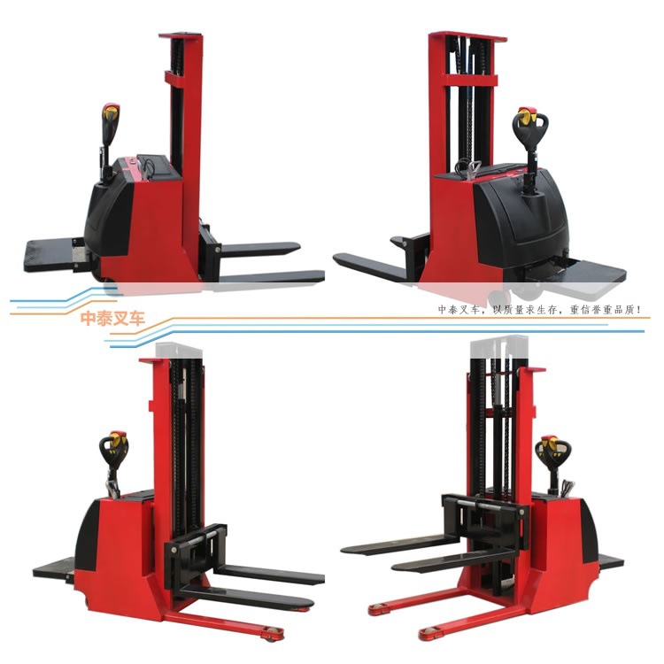 1吨3.5米堆高机 电动堆高车 1吨3.5米