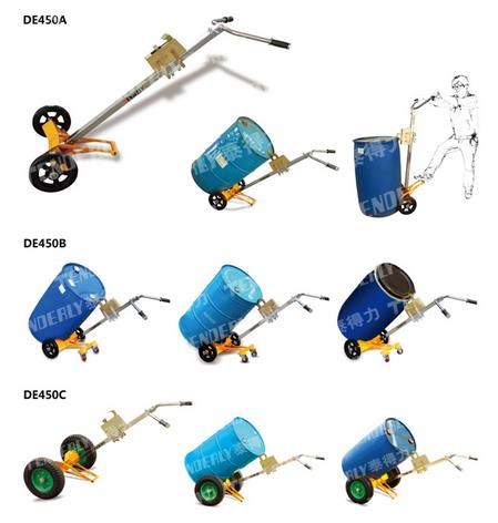 无锡泰得力:DE型油桶搬运小车 DE450A