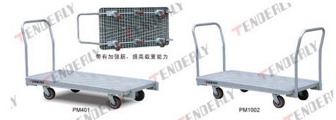 无锡泰得力:塑料大台面平板推车 PM1001