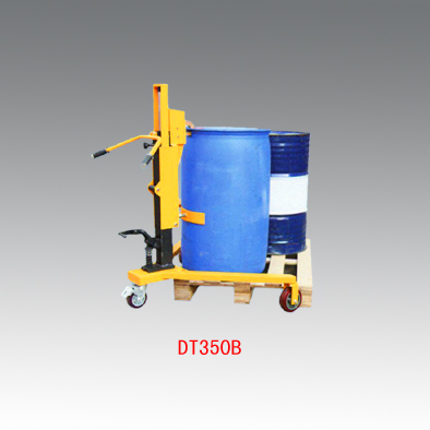 手动液压油桶搬运车 DT350B_中国叉车网(www.chinaforklift.com)