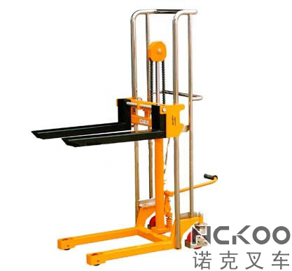 轻便型脚踏液压堆高车（带货叉） NKPF2085等