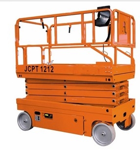 JCPT1212DC自行式剪叉升降机，全电动12米高空平台，上海JCPT1012DC销售，松江卖JCPT1008升降机公司 JCPT1212DC