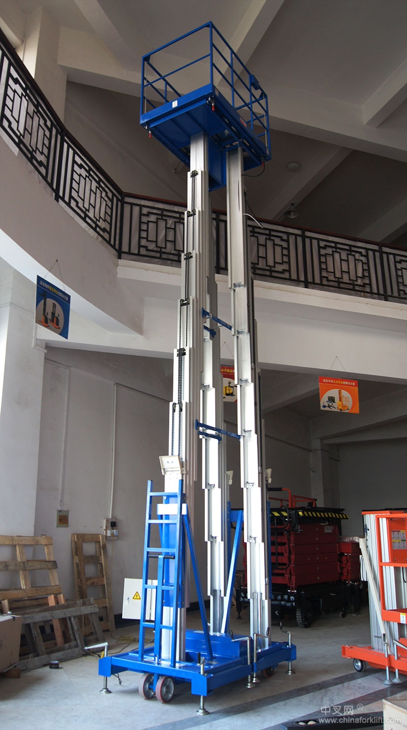 维勒科VOLOX 三桅柱铝合金高空作业平台/高空作业车/铝合金升降机/高空升降机/铝合金举升机/高空升降平台 10v02287/10v02288/10v02289