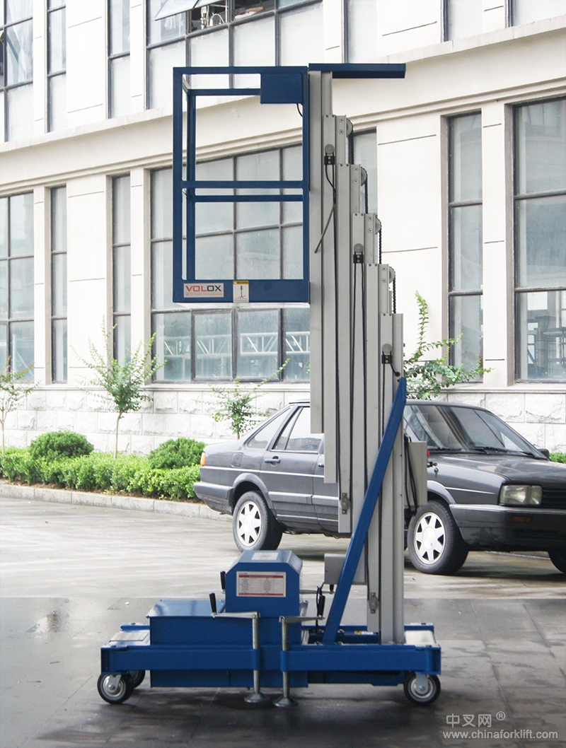 维勒科VOLOX 单桅柱高空作业平台/铝合金升降机/铝合金高空平台/桅柱平台/桅柱升降机 10v02019/10v02020/10v02021