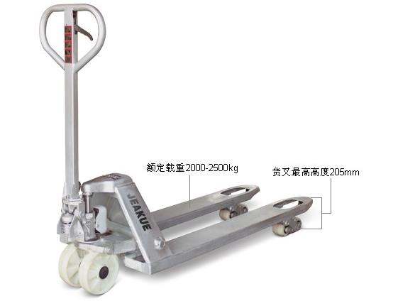 镀锌型手动液压搬运车 JK8101